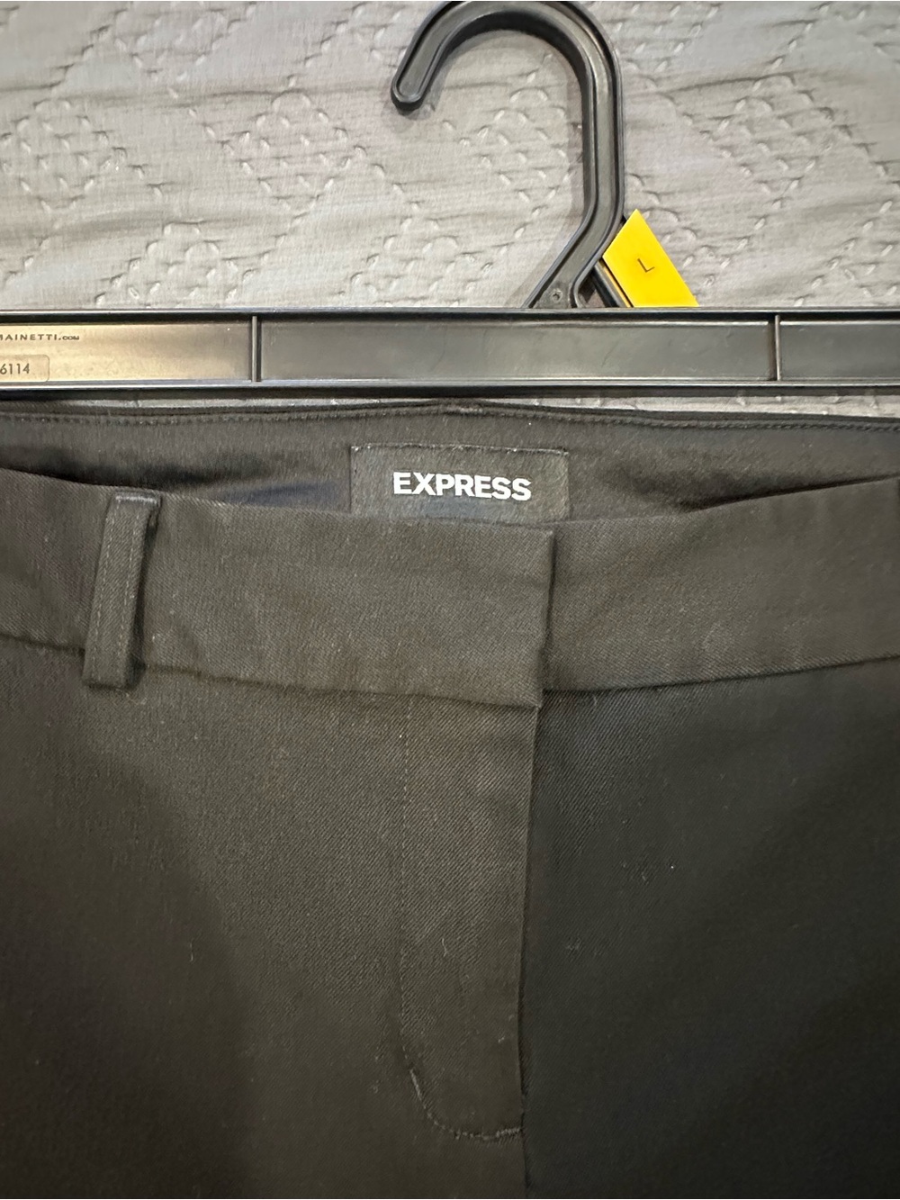 Express Women’s Black Dress Pants - Modern Tapered Fit - Picture 3 of 6